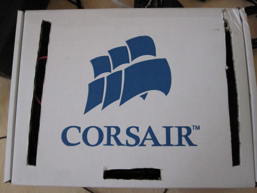 Sempron 140 WHS - In a Corsair Cardboard Box