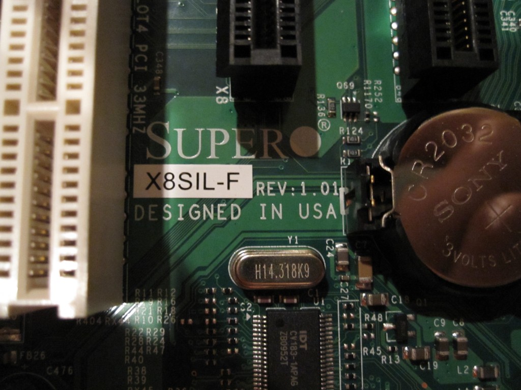 X8SIL-F Rev: 1.01 Identification