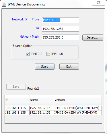 Auto Detect Supermicro Servers with IPMIview