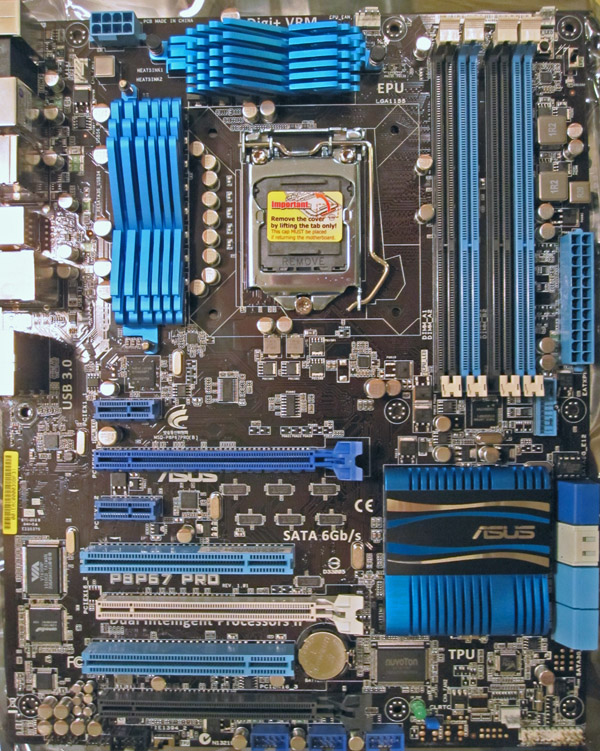 ASUS P8P67-Pro Board Overview