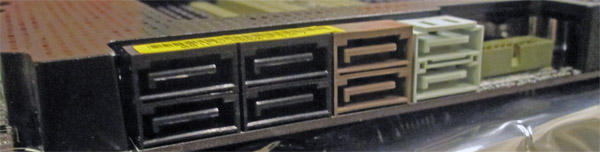 ASUS P67 Sabertooth SATA Ports and USB 3 Header