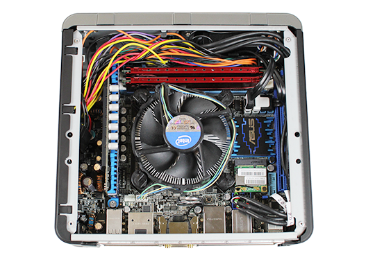 Antec ISK-110 with ASUS P8Z77-I Deluxe