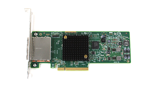 DELL/LSI SAS 9207-8i IT Mode SATA/SAS 6Gb/s PCI-E 3.0 Host Bus Adapter 27NFF