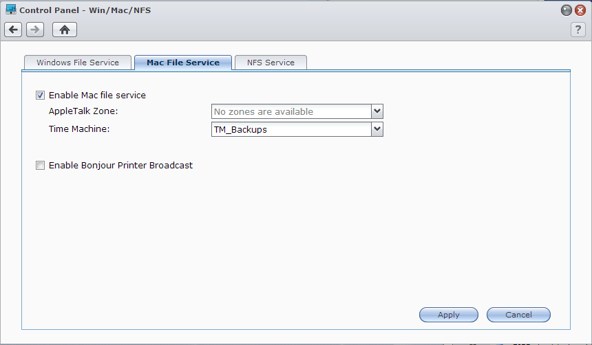 Synology Mac File Service