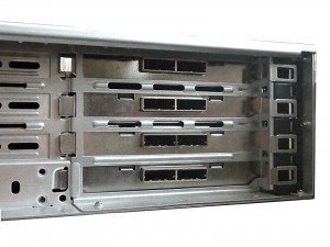 Rear View of Disk Chassis with SFF-8088 Ports