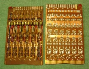 A PCB from the Manchester Atlas.