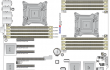 Supermicro X9DRH-7TF Layout