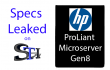 HP ProLiant Microserver Gen8 Specs Leaked