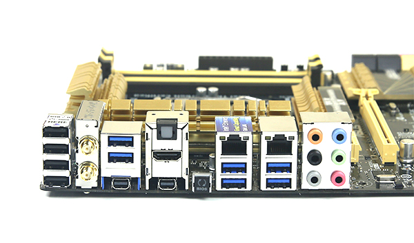 ASUS Z87 Deluxe Dual IO Ports