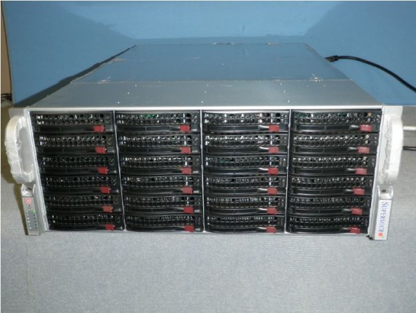 Supermicro 24-bay 4u storage server auction