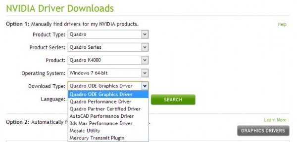 NVIDIA Quadro Driver Download
