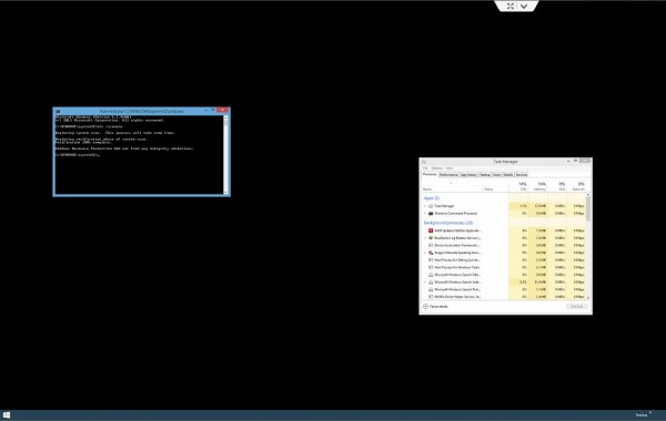Windows 8.1 Task Manager Black Screen