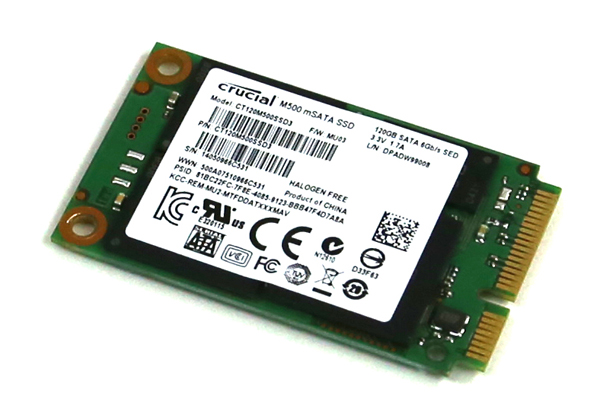Crucial M500 120GB mSATA - Overview