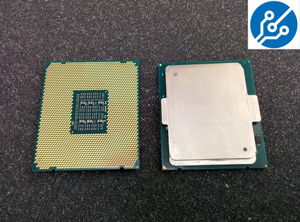 Intel Xeon E7 v2 Ivy Bridge-EX Top and Bottom