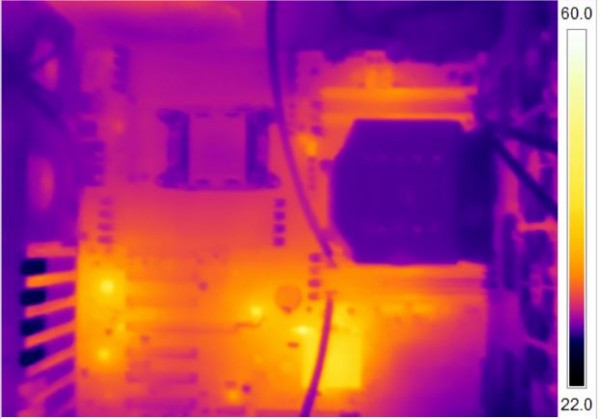 Supermicro X9DRH-IF-NV Thermal Imaging