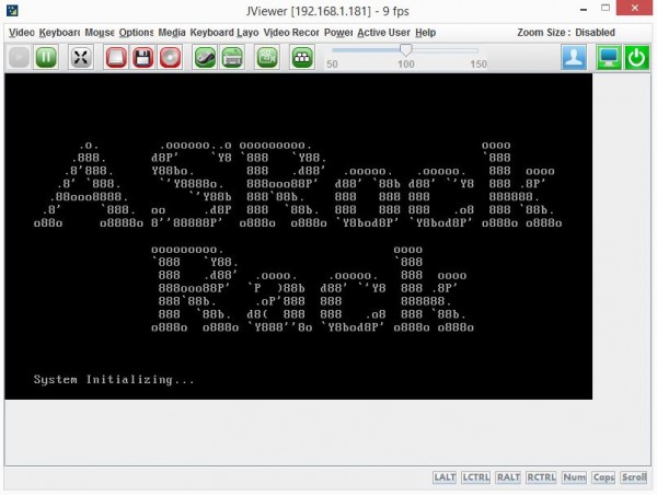 ASRock Rack IPMI POST Screen