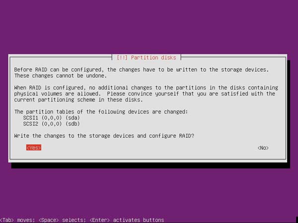 Ubuntu RAID 1 - Step 15 repeat for swap