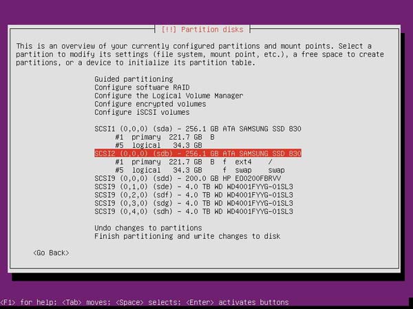Ubuntu RAID 1 - Step 7 Repeat steps for second drive