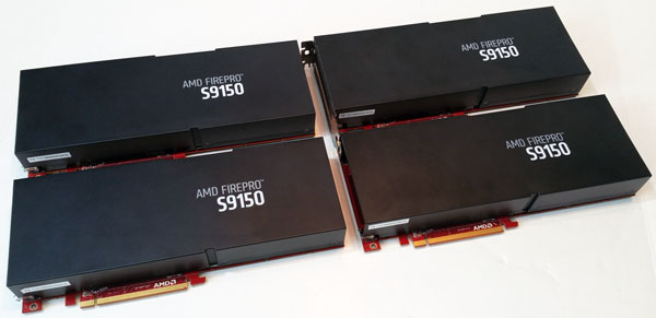 4x AMD S9150 Server GPU's