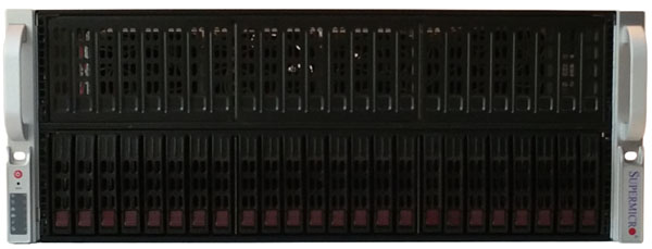 Supermicro 4028GR-TR Front