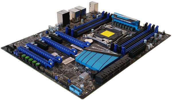 Supermicro C7X99-OCE Motherboard Angle