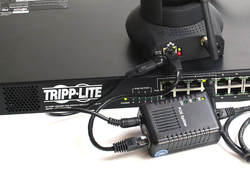Tripp Lite NSU-G24C2P08 PoE Camera