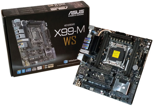 ASUS X99-M WS With Retail Box