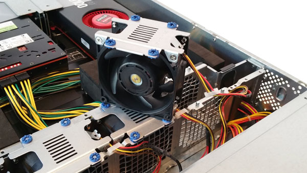 Gigabyte R280-G2O GPU Server - Cooling Fan