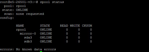 ZFS on Linux - Step 2 - see existing pools