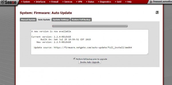 pfSense 2.2.4 upgrade details