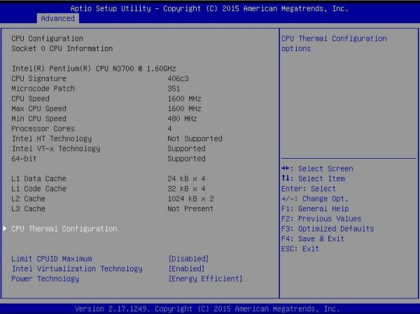 Supermicro X11SBA-LN4F N3700 Configuration BIOS over IPMI