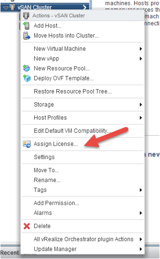 2 node flash vSAN - assign license