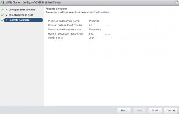 2 node flash vSAN - confirm stretched cluster