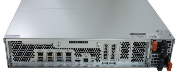 QNAP TVS-EC1280U-SAS-RP - Rear IO panel