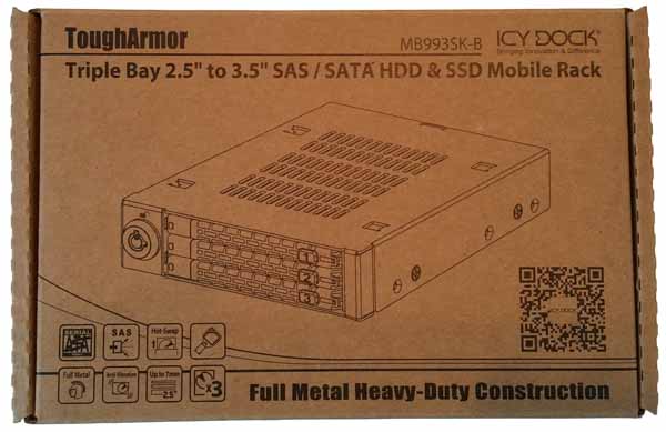 ToughArmor MB993SK-B Triple Bay 2.5” - Box Top