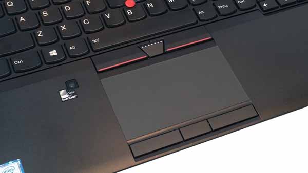 Lenovo ThinkPad P70 - TouchPad