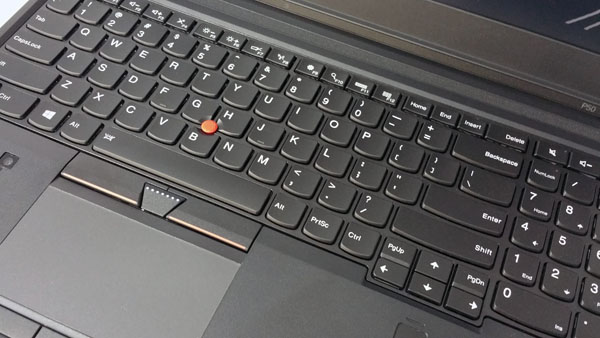 Lenovo ThinkPad P50 - Keyboard