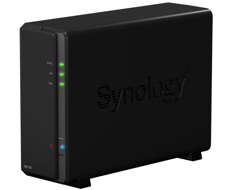 Synology DS116 Three Quarter View