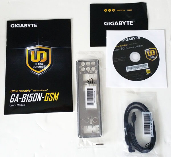 Gigabyte GA-B150N-GSM - Accessories