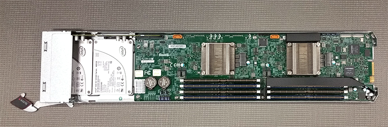 Supermicro MicroBlade Xeon D-1541 compute blade overview
