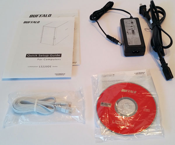 Buffalo LS220D 2 Drive NAS - Accessories