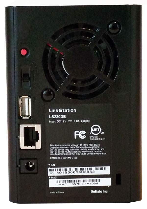 Buffalo LS220D 2-Drive NAS