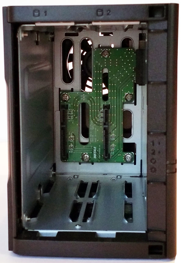 Buffalo LS220D 2 Drive NAS - Inside