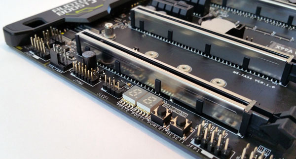 MSI X99A Workstation motherboard - Debug LED