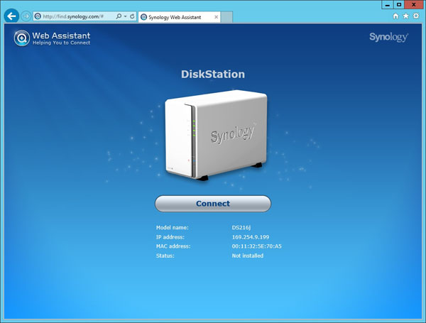 Synology DS216j - Software 1