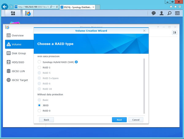 Synology DS216j - Software 20