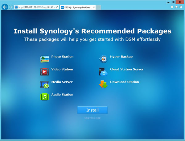 Synology DS216j - Software 8