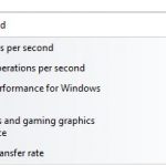 Core i5-650 Windows Experience Index Score