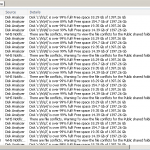 AdminiMe – Logging Tab – Look at all of those WHS Errors!