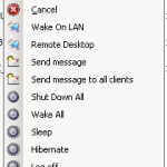 AutoExit Right Click on a Client